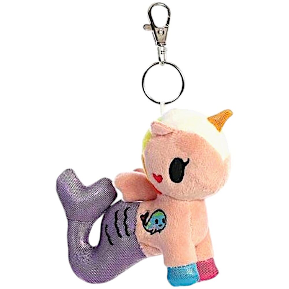 Aurora World Tokidoki Mermicorno 4.5" Plush Clip-On Figure, Series 3 - Perlina